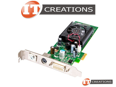 HP NVIDIA GEFORCE 8400 GS GPU 256MB MEMORY INTERFACE 64 BIT MEMORY BANDWIDTH 6.4GB/S PCI-E X1 ( 1 ) ONE DMS-59 CONNECTOR ( 1 ) ONE 4 PIN S-VIDEO PORT  video