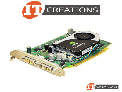 HP NVIDIA FX 370 GRAPHICS CARD 256MB DDR2 SDRAM 64 BIT MEMORY INTERFACE 8 GB/S MEMORY BANDWIDTH PCI-E X16 GRAPHICS PROCESSING UNIT GPU VIDEO CARD
 video
