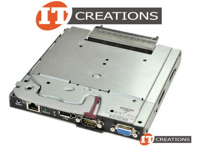 HP ONBOARD ADMINISTRATOR WITH KVM video