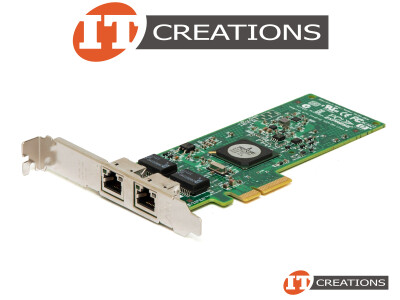 HP NC382T 1GBASE-T DUAL PORT PCI-E 2.0 X4 GIGABIT SERVER ADAPTER - BROADCOM 5709 10 / 100 / 1000BASE-T / 1GB/S ETHERNET / 1GBE NETWORK CARD ( 2 ) TWO RJ45 PORTS ( RJ-45 ) video