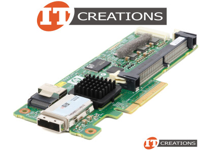 HP SMART ARRAY P212 PCI-E 2.0 X8 6GB/S SAS CONTROLLER - ( 1 ) INTERNAL MINI SAS SFF-8087 PORT ( 1 ) EXTERNAL SAS SFF-8088 PORT 3GB/S SATA SUPPORT - HALF HEIGHT CARD NO BRACKET video