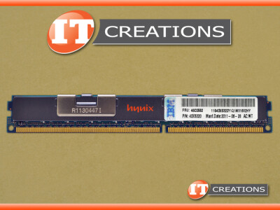 IBM 8GB PC3L-8500R DDR3-1066 REGISTERED ECC 4RX8 CL7 240 PIN 1.35V LOW VOLTAGE VERY LOW PROFILE MEMORY MODULE VLP video