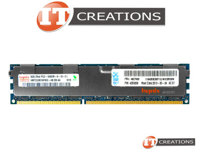 IBM 8GB PC3-10600R DDR3-1333 REGISTERED ECC 2RX4 CL9 240 PIN 1.5V MEMORY MODULE video