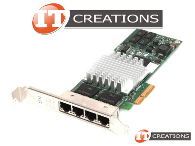 IBM 1GBASE-T QUAD PORT PCI-E X4 NETWORK CARD - CCIN 5717 10 / 100 / 1000 BASE-TX / 1GB/S ETHERNET 4-PORT / 1GBE PCIE GEN1 ( 4 ) FOUR RJ45 CONNECTORS ( RJ-45 ) video