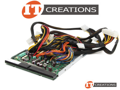 HP POWER DISTRIBUTION BOARD ( POWER SUPPLY BACKPLANE ) WITH CABLE HARNESS AND TRAY video