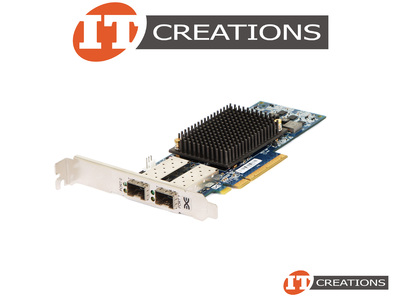 IBM / EMULEX ONECONNECT OCE10102 VFA 10GBE DUAL PORT SFP+ PCI-E 2.0 X8 VIRTUAL FABRIC ADAPTER ( AVAGO / BROADCOM ) - 10GB/S ETHERNET 2-PORT / DP10 CONVERGED NETWORK ADAPTER CNA ( 2 ) TWO SMALL FORM FACTOR PLUGGABLE PLUS TRANSCEIVER SLOTS video