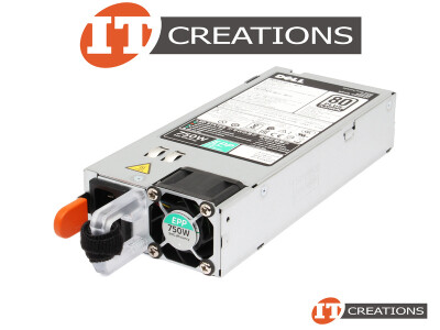 DELL POWER SUPPLY 750W INPUT 100-240V 10-5A 50-60HZ 80 PLUS PLATINUM 94% EFFICIENCY EXTENDED POWER PERFORMANCE EPP HOT PLUG - OUTPUT +12.2V - 61.47A +12VSB - 3.0A video