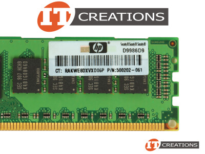HP 2GB PC3-10600R DDR3-1333 REGISTERED ECC 2RX8 CL9 240 PIN 1.5V MEMORY MODULE video
