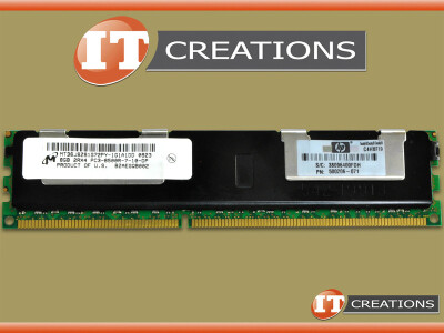 HP 8GB PC3-8500R DDR3-1066 REGISTERED ECC 2RX4 CL7 240 PIN 1.5V MEMORY MODULE video