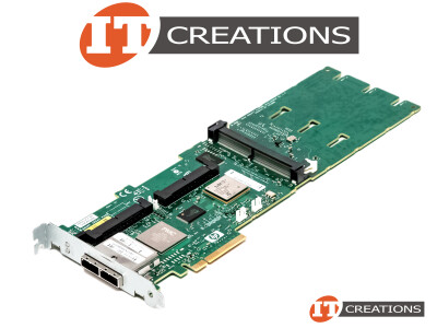 HP SMART ARRAY P800 3GB/S SAS SIXTEEN PORT PCI-E X8 RAID CONTROLLER - SA-P800 1.5GB/S SATA 16-PORT ( 2 ) TWO INTERNAL SFF-8484 ( 2 ) TWO EXTERNAL SFF-8088 CONNECTORS - RAIDS 0, 1, 1+0, 5, 6 video