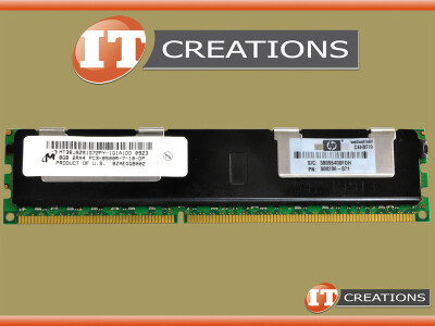 HP 8GB PC3-8500R DDR3-1066 REGISTERED ECC 2RX4 CL7 240 PIN 1.5V MEMORY MODULE video