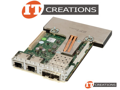 DELL BROADCOM 57800S RNDC 10GBE DUAL PORT SFP+ / 1GBASE-T DUAL PORT RACK CONVERGED NETWORK DAUGHTER CARD - QLOGIC 57800 / BCM57800S 2X10GBE DA/SF+ PLUS 2X1GBE BT / 2+2 / QUAD PORT QP / 10GB/S ETHERNET 2-PORT + 1GB/S ETHERNET 2-PORT ( 1000BASE-T ) / DP10 DP1 - TOE AND SCSI OFFLOAD video