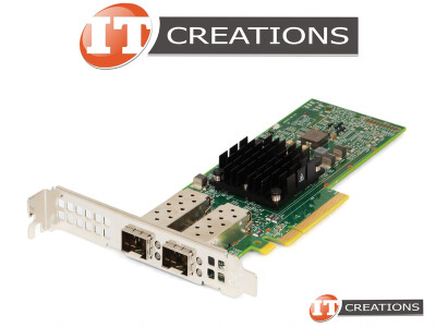 DELL / BROADCOM 57412 NIC 10GBE DUAL PORT SFP+ PCI-E 3.0 X8 NETWORK INTERFACE CARD - BCM57412 2X10GB / 10GB/S ETHERNET / DP10 ( 2 ) TWO SMALL FORM FACTOR PLUGGABLE PLUS TRANSCEIVER SLOTS video