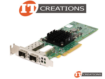 DELL / BROADCOM NETXTREME 57414 NIC 10GBE / 25GBE DUAL PORT SFP28 PCI-E 3.0 X8 NETWORK INTERFACE CARD - BCM957414 / BCM57414 10/25GBE / 10GB/S 25GB/S ETHERNET 2-PORT / 10GSFP 25GSFP 2P / DP10 DP25 / S28 ( 2 ) TWO SMALL FORM FACTOR PLUGGABLE 28 TRANSCEIVER SLOTS video