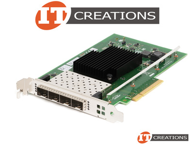 DELL / INTEL X710-DA4 V2 CNA 10GBE QUAD PORT SFP+ PCI-E 3.0 X8 CONVERGED NETWORK ADAPTER - X710DA4 4X10GB / 10GB/S ETHERNET 4-PORT / 10GSFP 4P / QP10 SUPPORTS ( 4 ) FOUR SMALL FORM FACTOR PLUGGABLE PLUS TRANSCEIVER SLOTS video