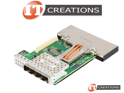 DELL / QLOGIC FASTLINQ 41164 RNDC 10GBE QUAD PORT SFP+ RACK NETWORK DAUGHTER CARD video
