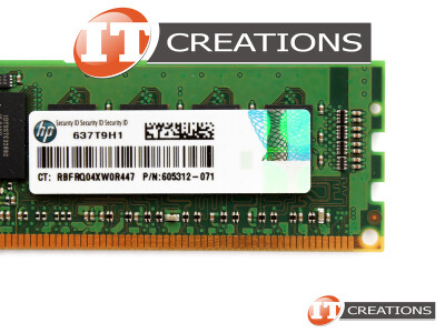 HP 4GB PC3L-10600R DDR3-1333 REGISTERED ECC 1RX4 CL9 240 PIN 1.35V LOW VOLTAGE MEMORY MODULE video