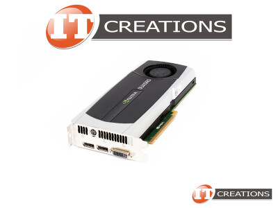 HP NVIDIA QUADRO 5000 GRAPHICS CARD 2.5GB 352 CUDA CORES MEMORY INTERFACE 320 BIT GDDR5 MEMORY BANDWIDTH 120 GB/S PCI-E 2.0 X 16 COOLING SYSTEM ( 1 ) ONE HEATSINK ( 1 ) ONE FAN ( 1 ) ONE DUAL LINK DVI-I ( 2 ) TWO DISPLAYPORTS DP ( 1 ) ONE STEREO OUTPUT MPC 152W GRAPHICS PROCESSING UNIT GPU VIDEO CARD video