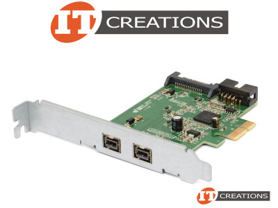 HP IEEE 1394B DUAL FIREWIRE INTERFACE CARD - PCI-E X1 ( 2 ) TWO IEEE-1364B CONNECTORS video