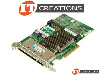 HP SMART ARRAY P822 CONTROLLER 6GB/S PCI-E 3.0 X8 8 GT/S ( 4 ) FOUR EXTERNAL SAS PORTS ( 2 ) TWO INTERNAL MINI SAS PORTS - FULL HEIGHT / FULL LENGTH CARD WITH STANDARD FULL HEIGHT / HIGH PROFILE BRACKET video