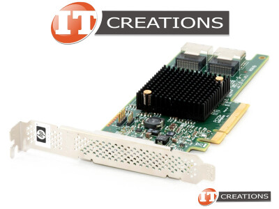 HP H220 SAS HBA 6GB/S PCI-E 3.0 X8 ( 2 ) TWO X4 MINI SAS SFF-8087 CONNECTIONS HOST BUS ADAPTER video