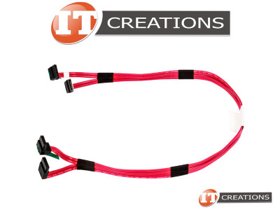 HP DUAL RED FLAT SATA DATA CABLE video