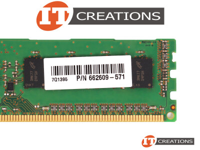 HP 4GB PC3-12800E DDR3-1600 UNBUFFERED ECC 2RX8 CL11 240 PIN 1.5V MEMORY MODULE video