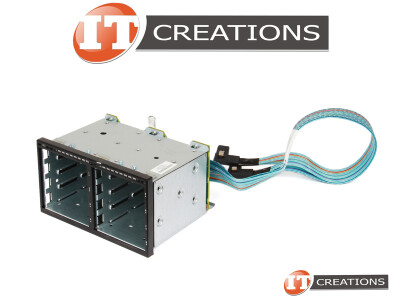 HP HARD DRIVE BACKPLANE 2.5 INCH SMALL FORM FACTOR SFF 8 BAY AND CAGE ASSEMBLY KIT video