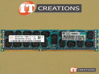 HP 8GB PC3L-10600R DDR3-1333 REGISTERED ECC 2RX4 CL9 240 PIN 1.35V LOW VOLTAGE MEMORY MODULE video