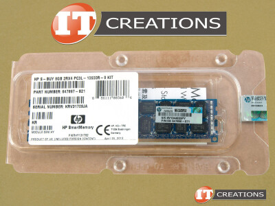 HP 8GB PC3L-10600R DDR3-1333 REGISTERED ECC 2RX4 CL9 240 PIN 1.35V LOW VOLTAGE MEMORY MODULE video