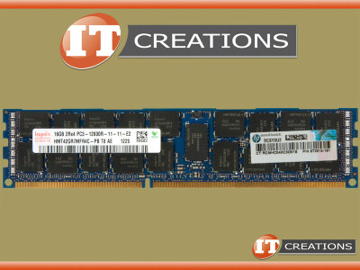 HP 16GB PC3-12800R DDR3-1600 REGISTERED ECC 2RX4 CL11 240 PIN 1.5V MEMORY MODULE video