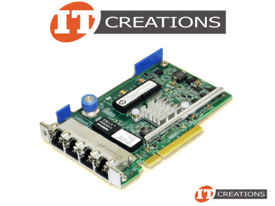 HP 331FLR ETHERNET ADAPTER 1GB 4-PORT PCI-E 2.0 X4 FLEXILOM FORM FACTOR video