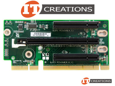 HP RISER CARD SLOT 1A PCI-E 3.0 X16 SLOT 1B PCI-E 3.0 X4 video