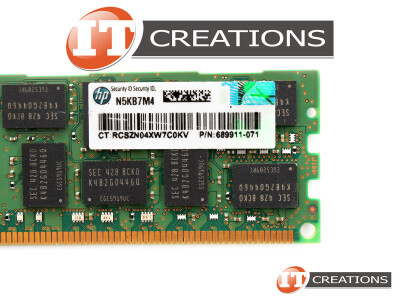HP 8GB PC3-12800R DDR3-1600 REGISTERED ECC 2RX4 CL11 240 PIN 1.5V MEMORY MODULE video