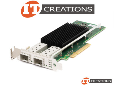 DELL / INTEL E810-XXV 25GBE DUAL PORT SFP28 PCI-E 4.0 X8 ETHERNET NETWORK ADAPTER - 10/25GBE / 10GB/S / 25GB/S ETHERNET / DP10 DP25 / S28 PCIE GEN4 ( 16GT/S ) ( 2 ) TWO SMALL FORM FACTOR PLUGGABLE 28 TRANSCEIVER SLOTS video
