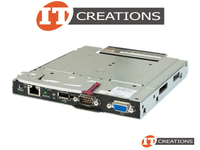 HP ONBOARD ADMINISTRATOR WITH KVM video