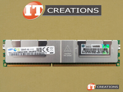 HP 32GB PC3-14900L DDR3-1866 LOAD REDUCED 4RX4 CL13 240 PIN 1.5V MEMORY MODULE LRDIMM video