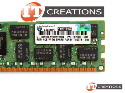 HP 16GB PC3-14900R DDR3-1866 REGISTERED ECC 2RX4 CL13 240 PIN 1.5V MEMORY MODULE video