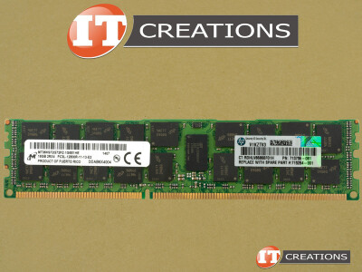 HP 16GB PC3L-12800R DDR3-1600 REGISTERED ECC 2RX4 CL11 240 PIN 1.35V LOW VOLTAGE MEMORY MODULE video