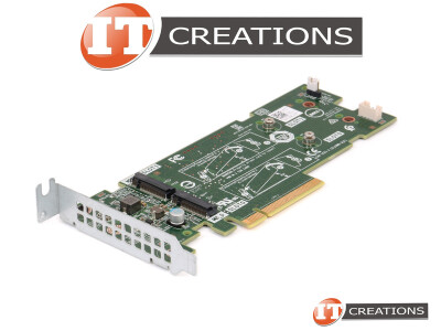 DELL PCIE TO M.2 BOSS ADAPTER CARD - BOOT OPTIMIZED STORAGE SUBSYSTEM PCI-E X8 ( 2 ) TWO M.2 KEY M SLOTS ( 2280 / 22110 NOT COMPATIBLE ) video