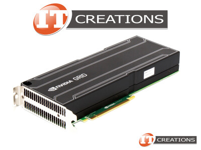HP NVIDIA GRID K1 GPU / VGPU 16GB 768 CUDA CORES 850MHZ CORE CLOCK MEMORY INTERFACE 128 BIT DDR3 MEMORY CLOCK 891MHZ PCI-E 3.0 X16 VIRTUAL GRAPHICS PROCESSING UNIT video