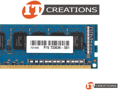 HP 4GB PC3-14900E DDR3-1866 UNBUFFERED ECC 1RX8 CL12 240 PIN MEMORY MODULE video