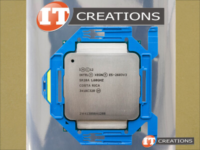 HP CPU INTEL XEON 6 CORE PROCESSOR E5-2603V3 1.6GHZ 15MB SMART CACHE 6.4 GT/S QPI TDP 85W video