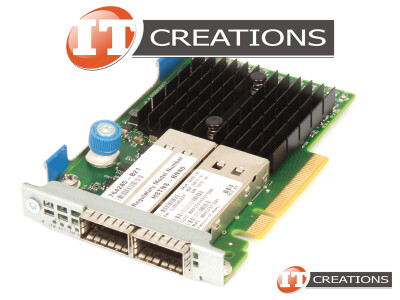 HP 544+FLR-QSFP FDR 56GB/S IB / 10GBE / 40GBE DUAL PORT PCI-E 3.0 X8 FLEXIBLELOM ADAPTER - MELLANOX CONNECTX-3 BASED 10GB/40GB 2-PORT / 10GB/S 40GB/S ETHERNET / DP10 DP40 DP56 / INFINIBAND FOURTEEN DATA RATE FLEXLOM NETWORK CARD ( 2 ) TWO QUAD SMALL FORM FACTOR PLUGGABLE TRANSCEIVER SLOTS video