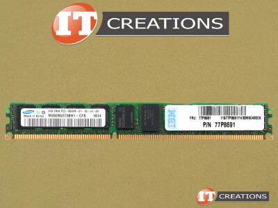 IBM 4GB PC3-8500R DDR3-1066 REGISTERED ECC 2RX8 CL7 240 PIN 1.5V VERY LOW PROFILE MEMORY MODULE VLP video
