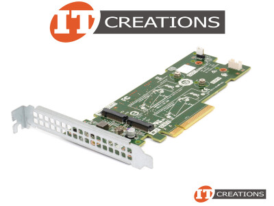 DELL PCIE TO M.2 BOSS ADAPTER CARD - BOOT OPTIMIZED STORAGE SUBSYSTEM PCI-E X8 ( 2 ) TWO M.2 KEY M INTERFACE ( 2280 / 22110 NOT COMPATIBLE ) video