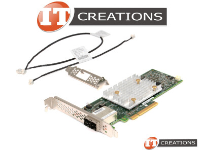 HP SMART ARRAY P408E-P SR 12GB/S SAS PCI-E 3.0 X8 RAID CONTROLLER - 4GB FLASH BACKED WRITE CACHE FBWC ( 2 ) TWO EXTERNAL MINI SAS HD SFF-8644 CONNECTORS video