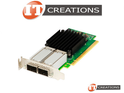 HP INFINIBAND EDR / ETHERNET 100GB 2 PORT PCI-E 3.0 X16 840QSFP28 ADAPTER - MELLANOX CX456A IB ( 2 ) TWO QUAD SMALL FORM FACTOR PLUGGABLE TRANSCEIVER SLOTS video