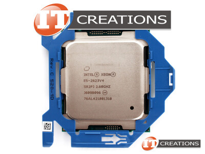 HP CPU INTEL XEON QUAD CORE PROCESSOR E5-2623V4 2.6GHZ 10MB SMART CACHE 8 GT/S QPI TDP 85W video