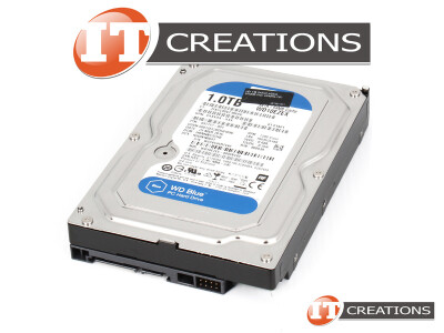 HP 1.0TB 7.2K RPM SATA III 3.5 INCH LARGE FORM FACTOR LFF WD BLUE ADVANCED FORMAT AF 6GB/S SATA3 HARD DRIVE - NO TRAY / CADDY ( 1TB / 1000GB ) video